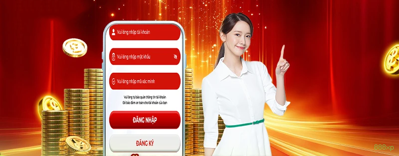 Imagem promocional do login da 888xp